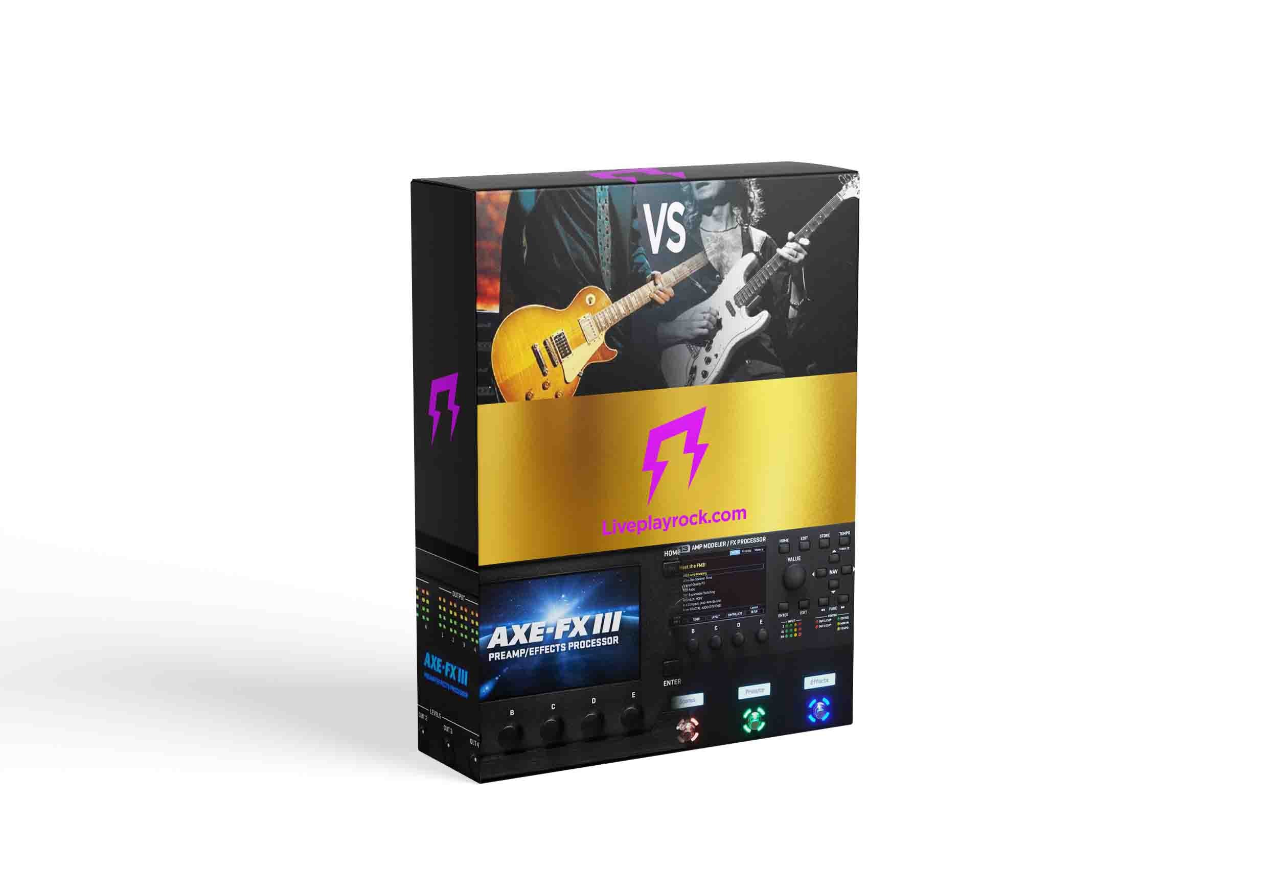 Led Zeppelin & Deep Purple style Fractal FM3 FM9 Axe-Fx III presets bundle