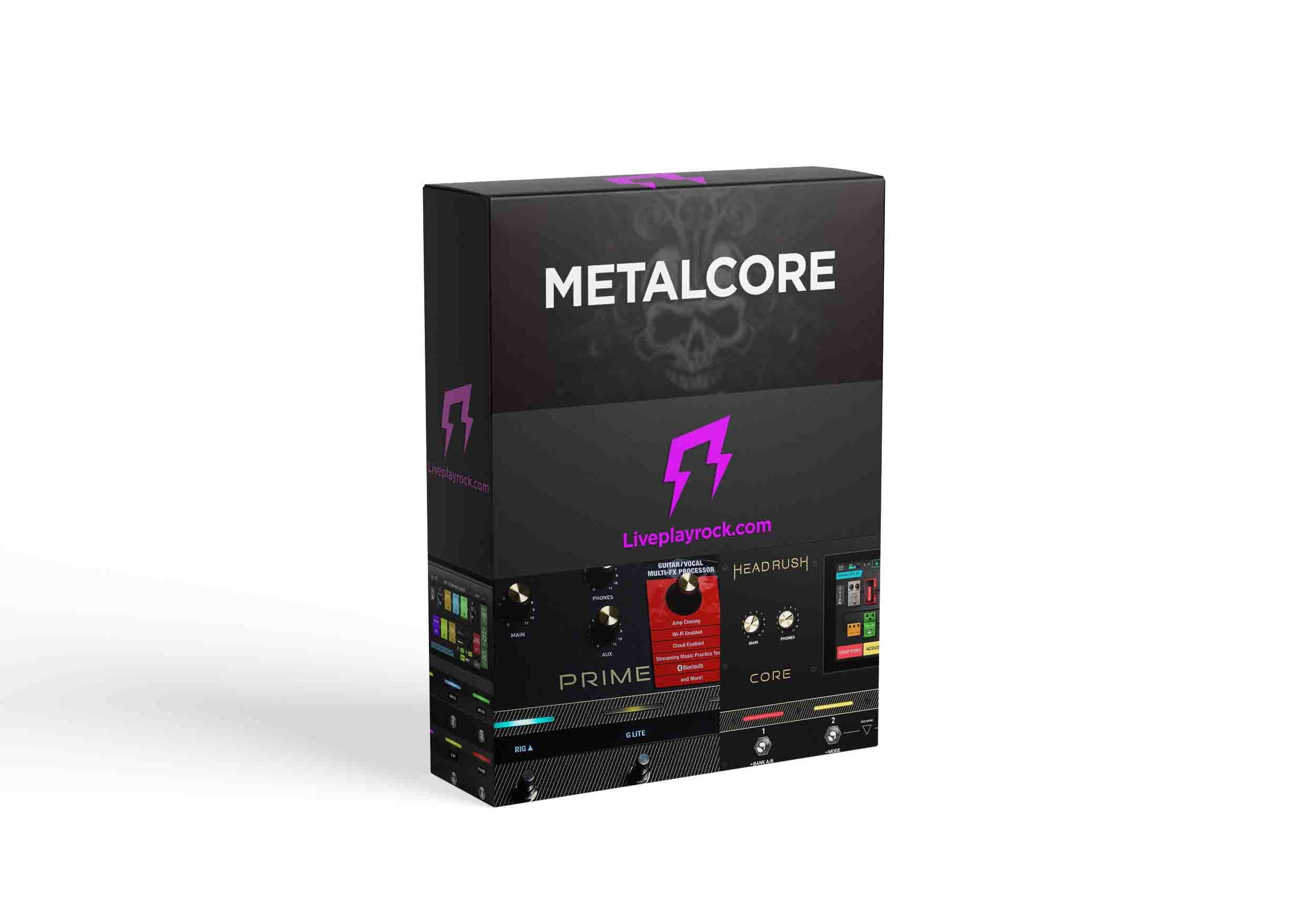 Metalcore style Headrush Prime Core Flex presets