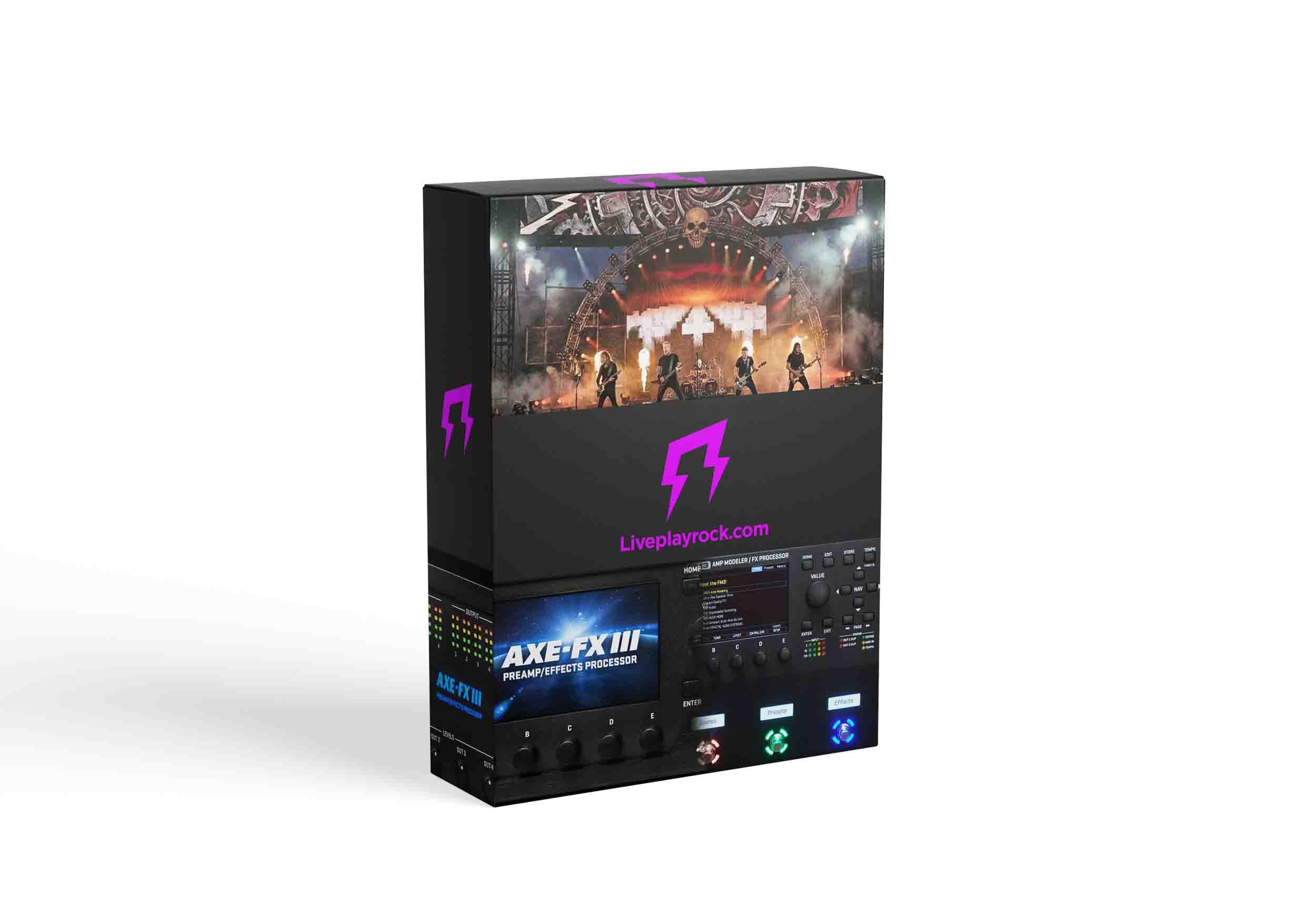 Metallica style Fractal FM3 FM9 Axe-Fx III presets