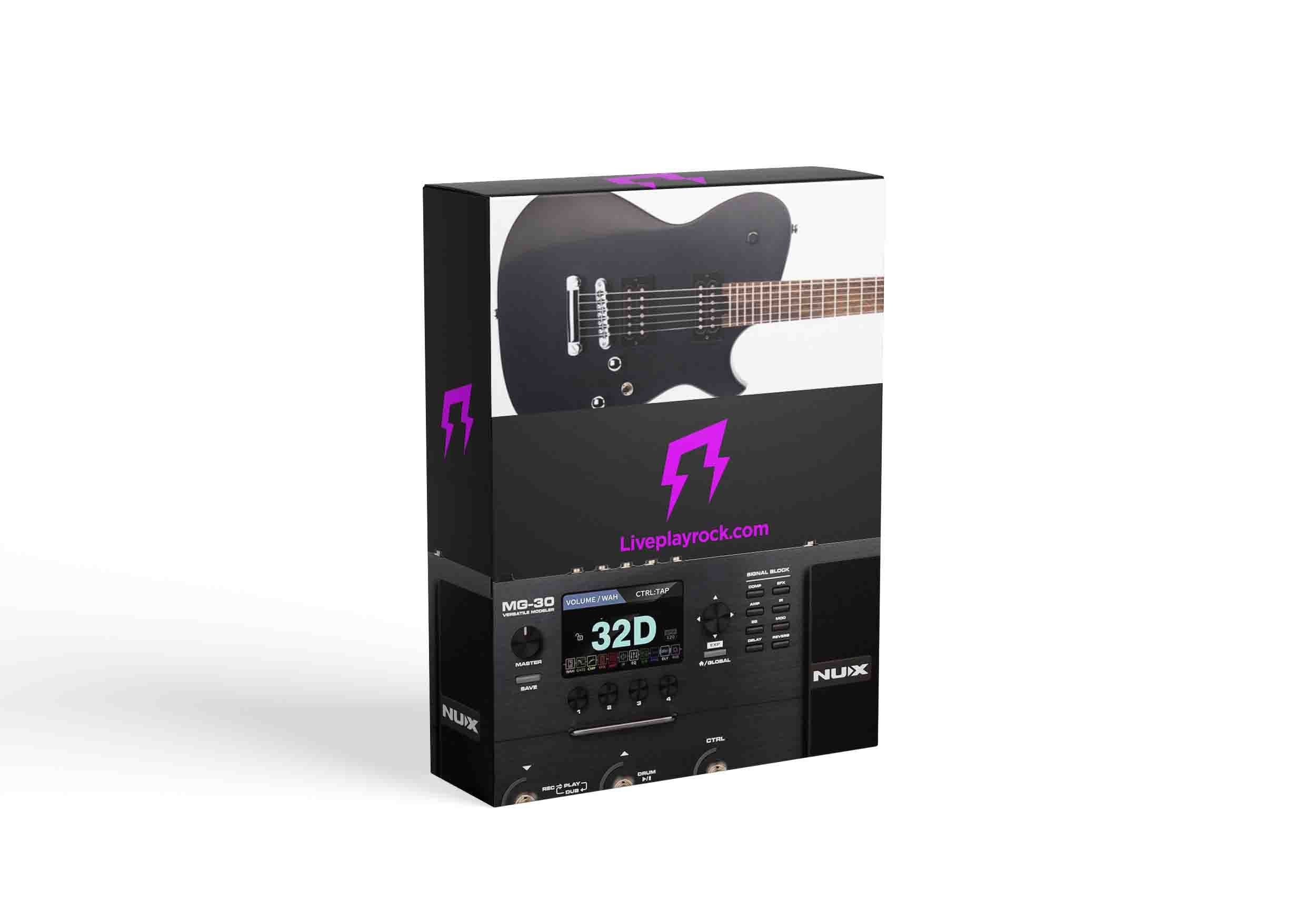 Muse style Nux MG-30 presets