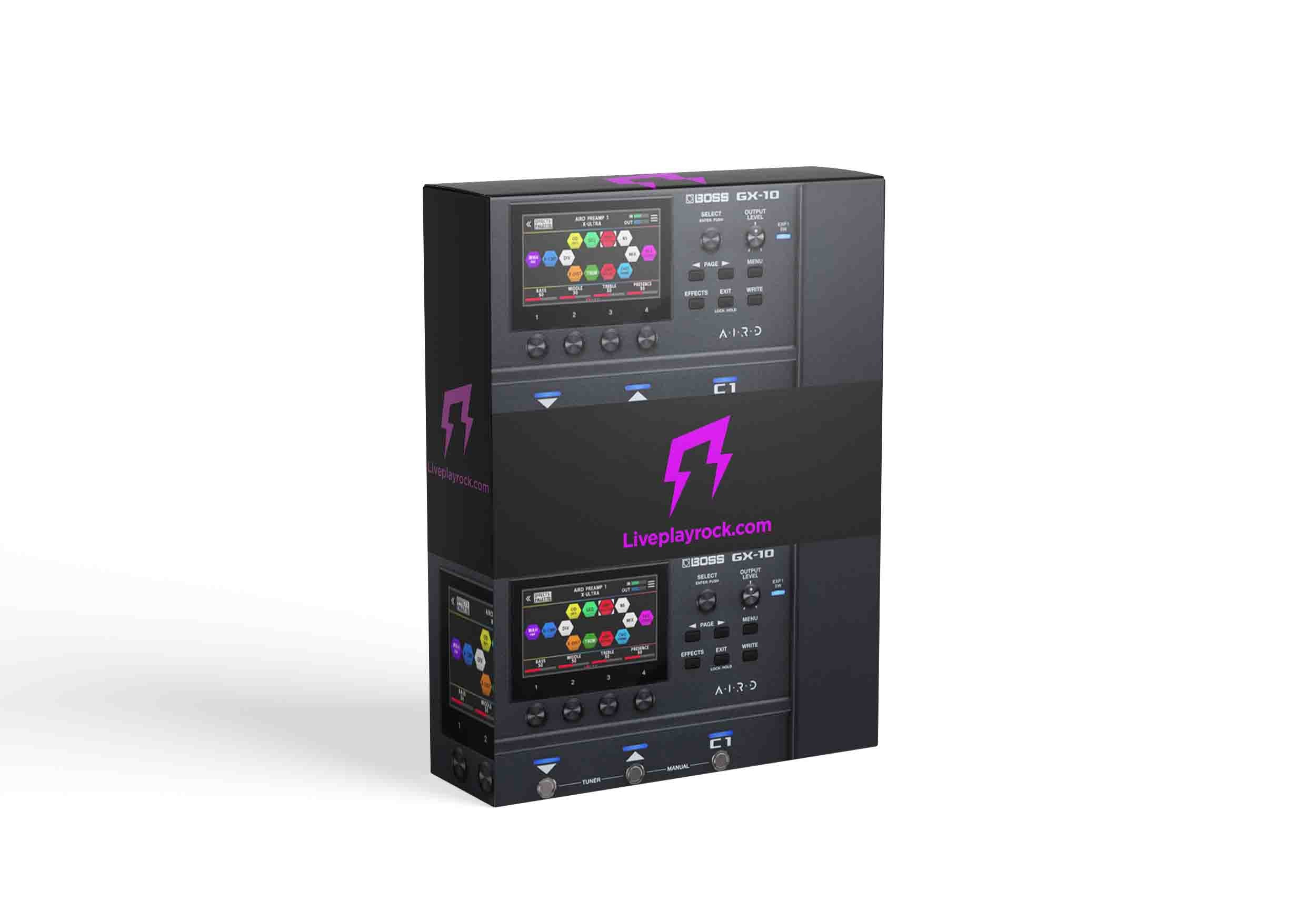 Metal compilation BOSS GX-10 presets