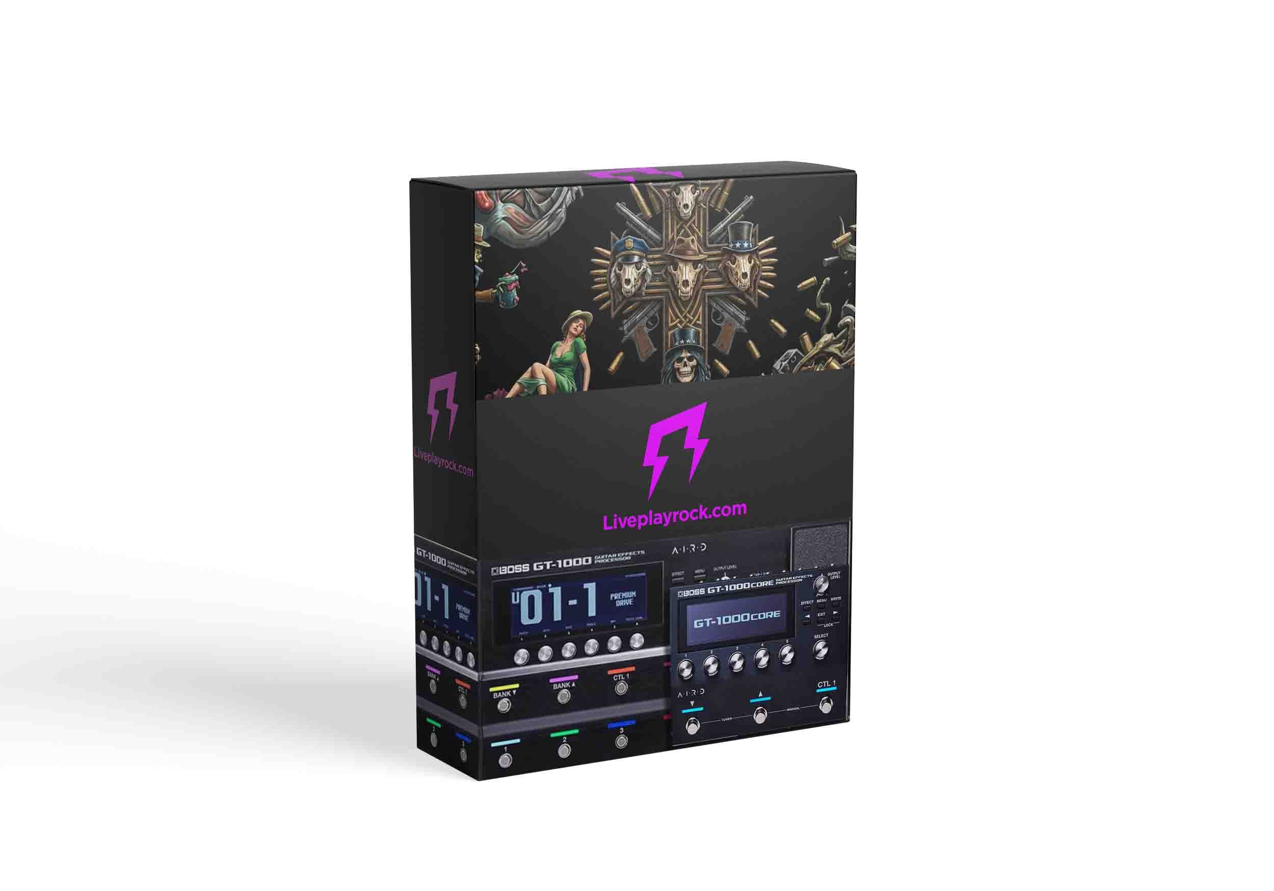 Slash Guns Appetite for Destruction style BOSS GT-1000 and GT-1000 CORE presets
