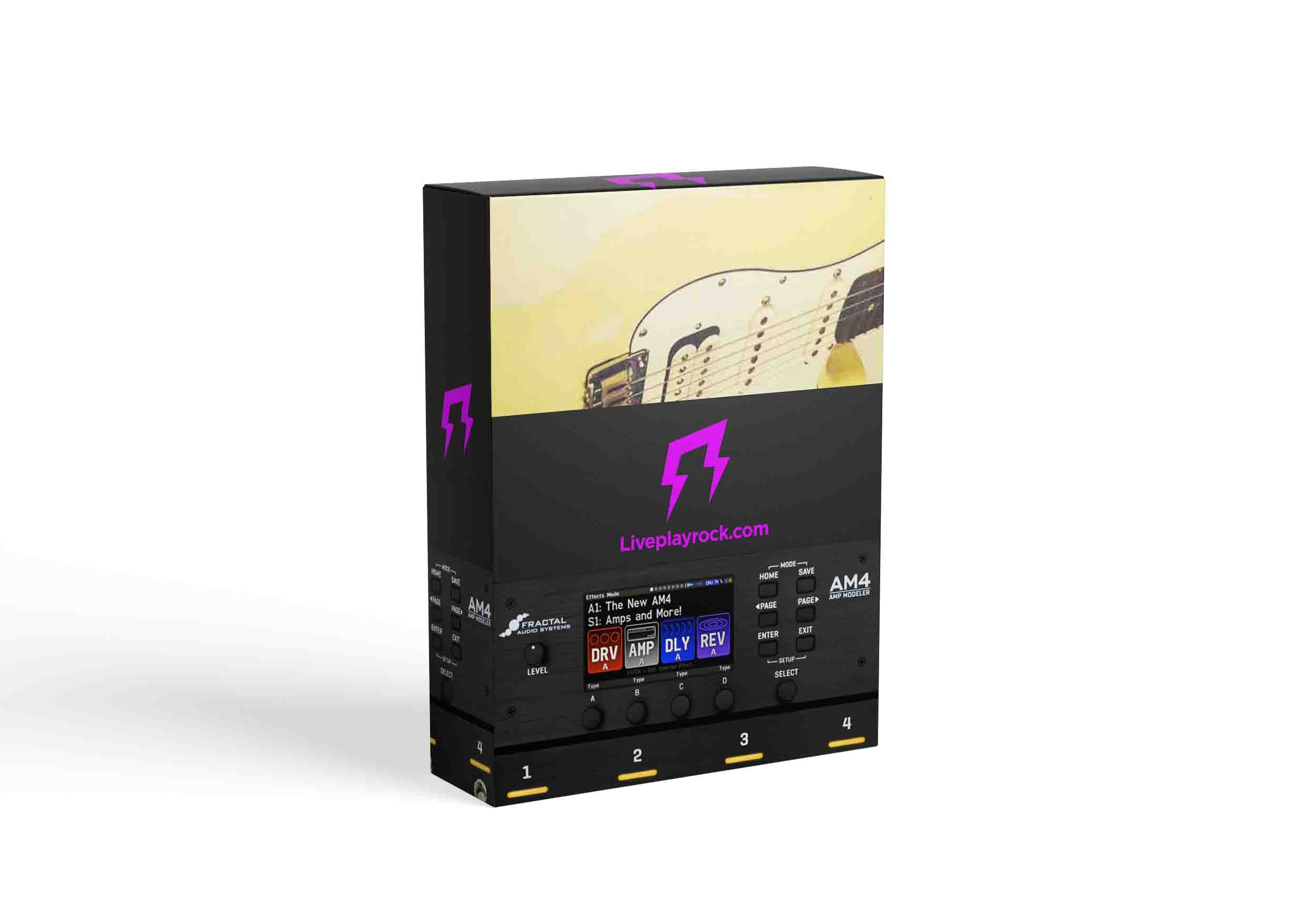 Stef Burns style FRACTAL AM4 presets